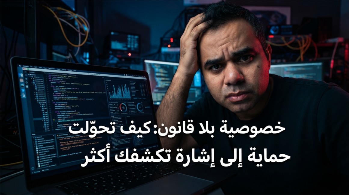 خصوصية بلا قانون: كيف تحوّلت ميزة حماية إلى إشارة تكشفك أكثر